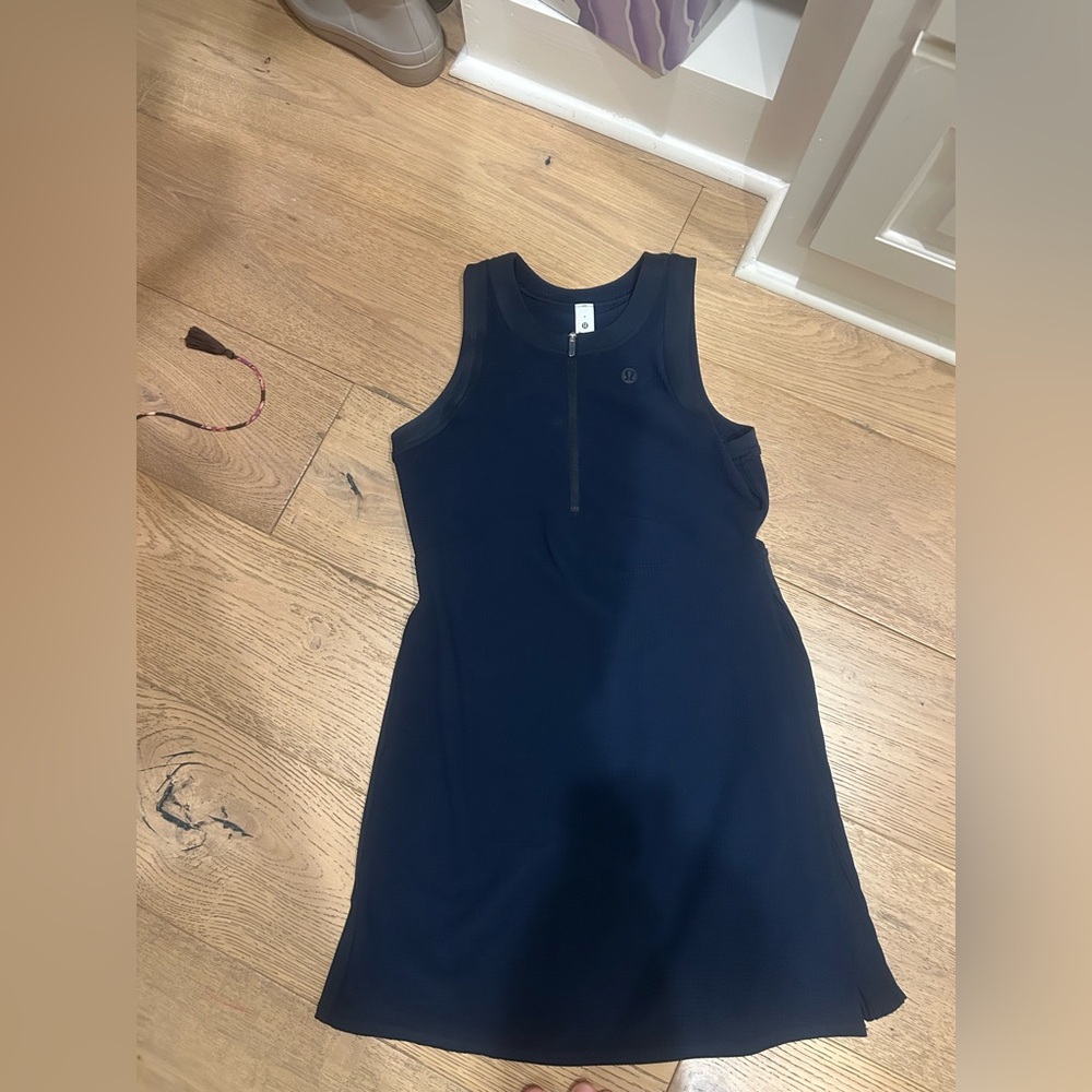 Lululemon Grid-Texture Sleeveless Linerless Tennis Dress